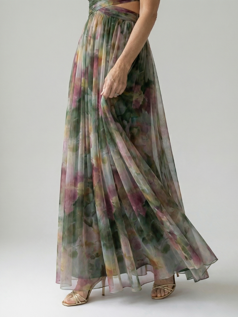 Isel | Vestido Maxi Fluido