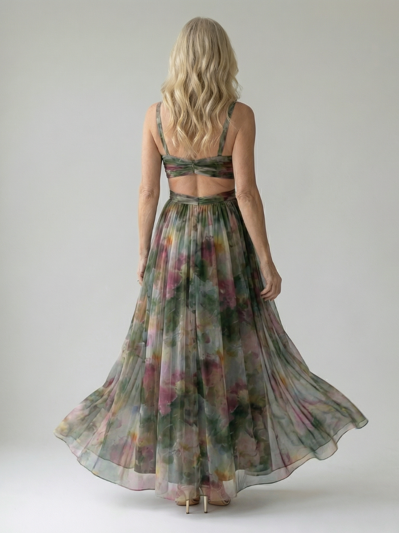 Isel | Vestido Maxi Fluido