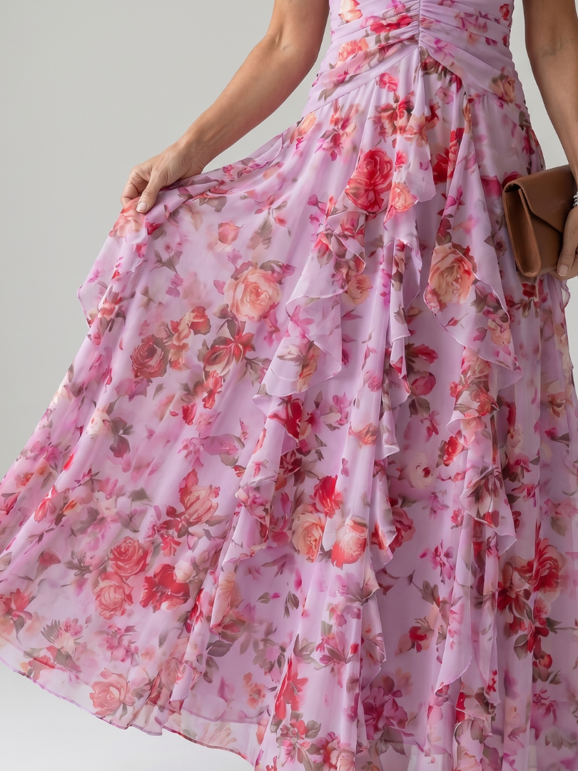 Nori | Vestido Maxi de Volantes