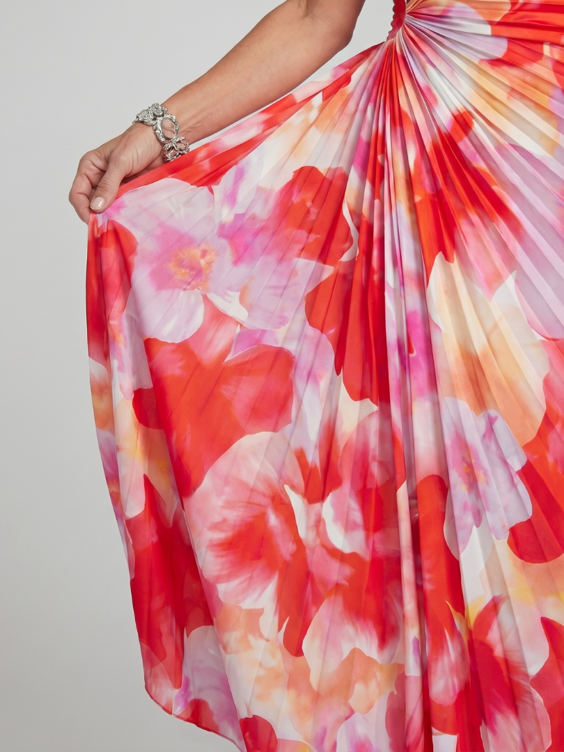 Taya | Vestido Midi de Un Hombro