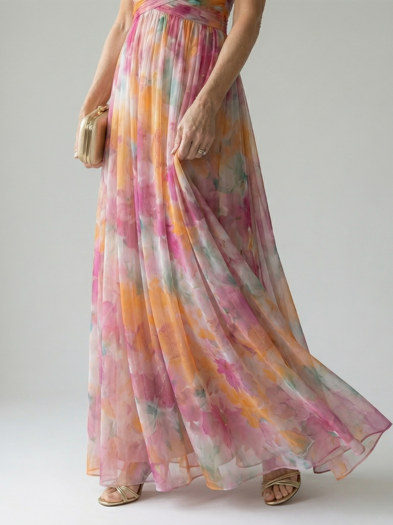 Isel | Vestido Maxi Fluido