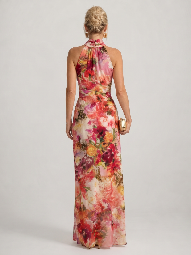 Elisabetta | Vestido Maxi Floral Premium