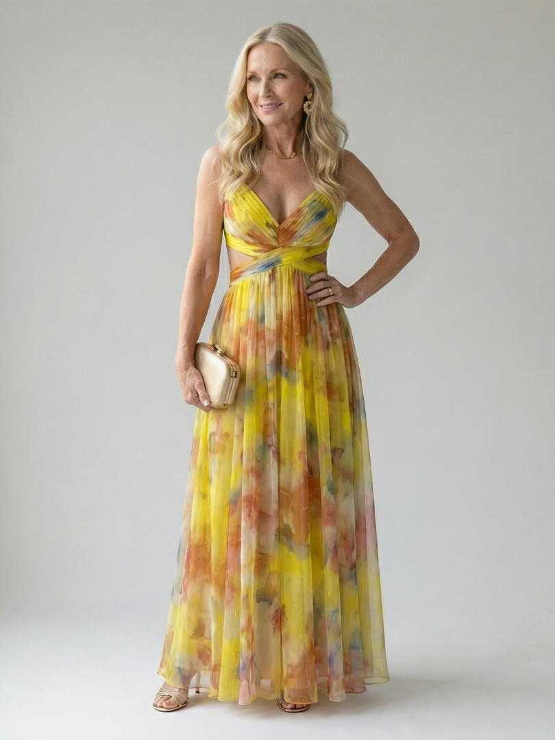 Isel | Vestido Maxi Fluido