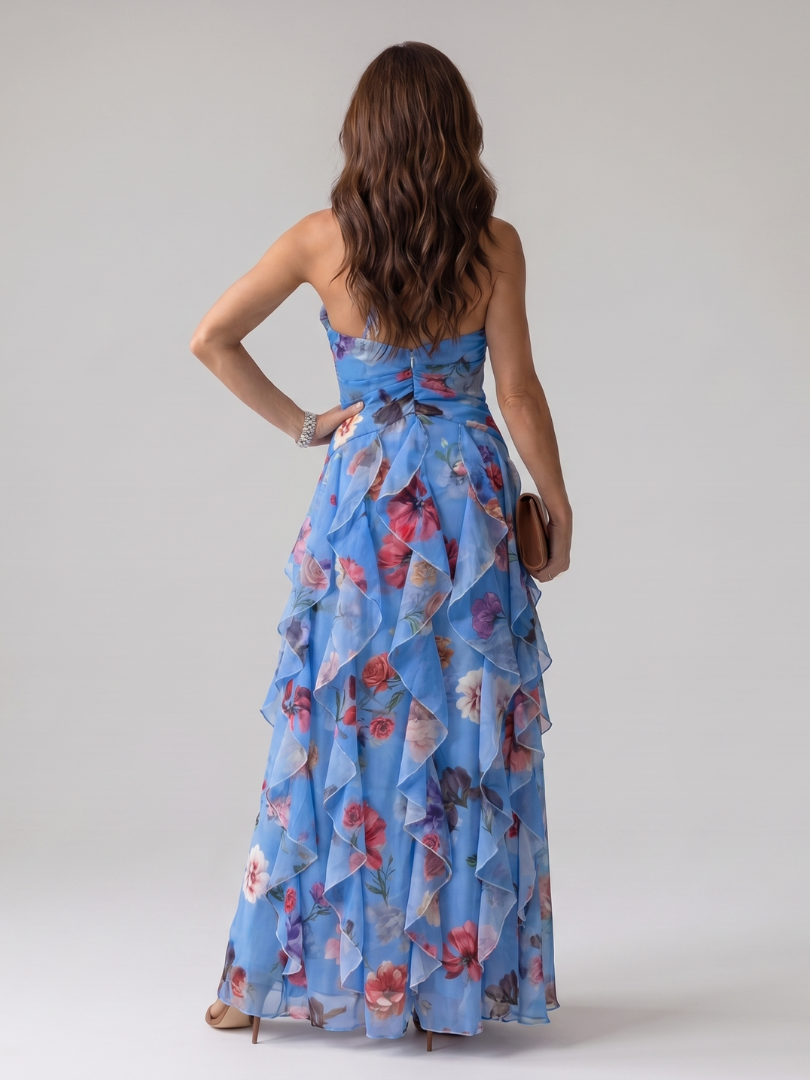 Nori | Vestido Maxi de Volantes