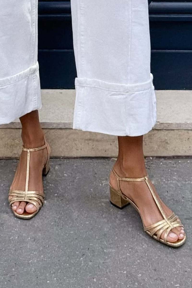 Alegra™ | Sandalias Doradas para el Día a Día