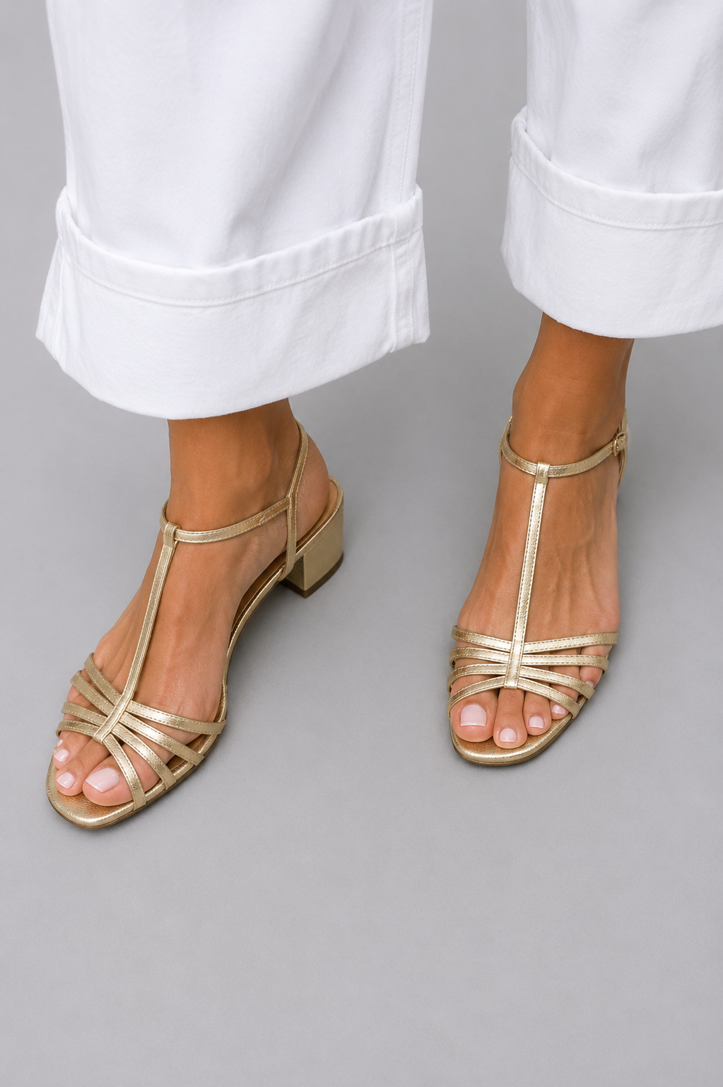 Alegra™ | Sandalias Doradas para el Día a Día