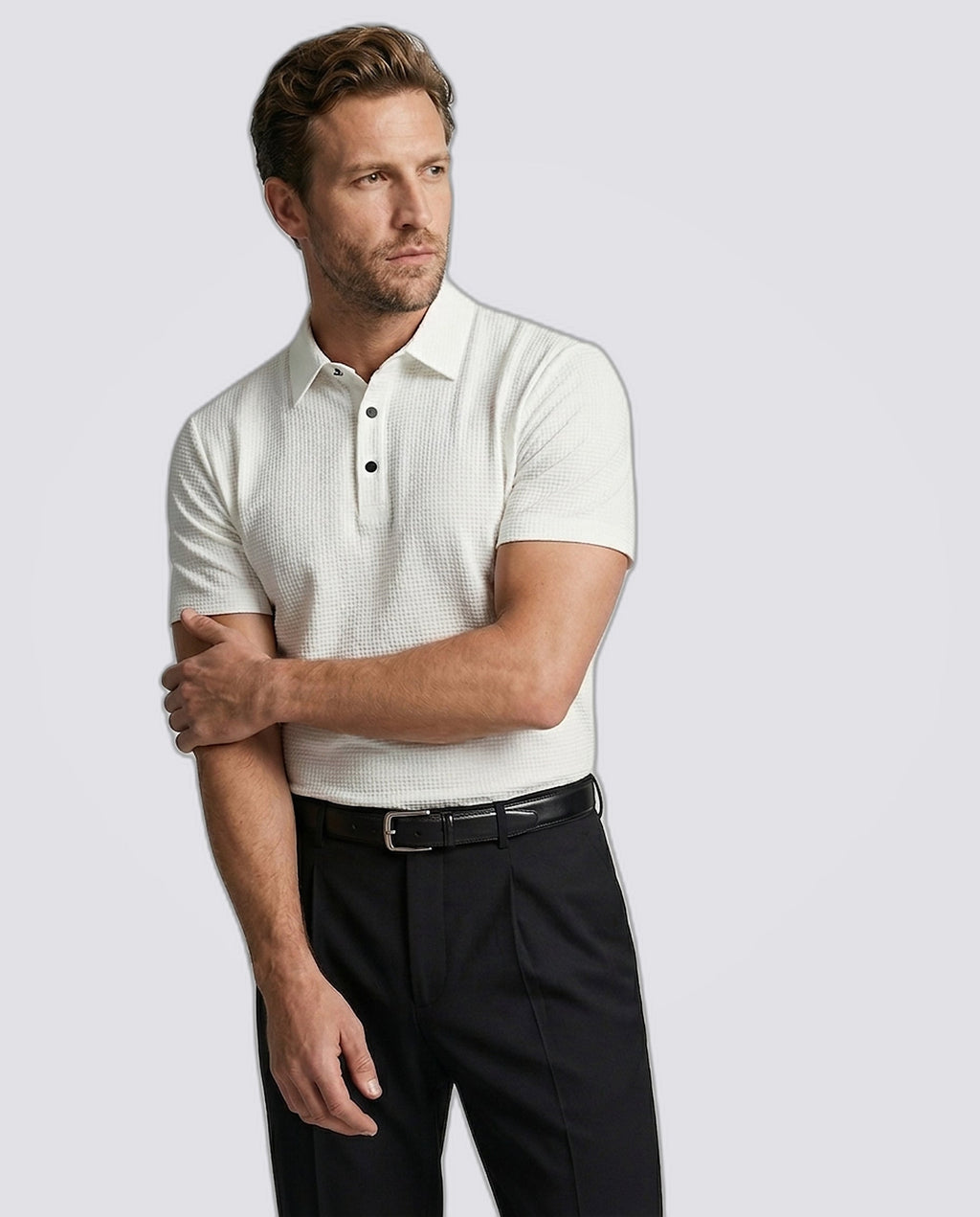 Polo de tela helada