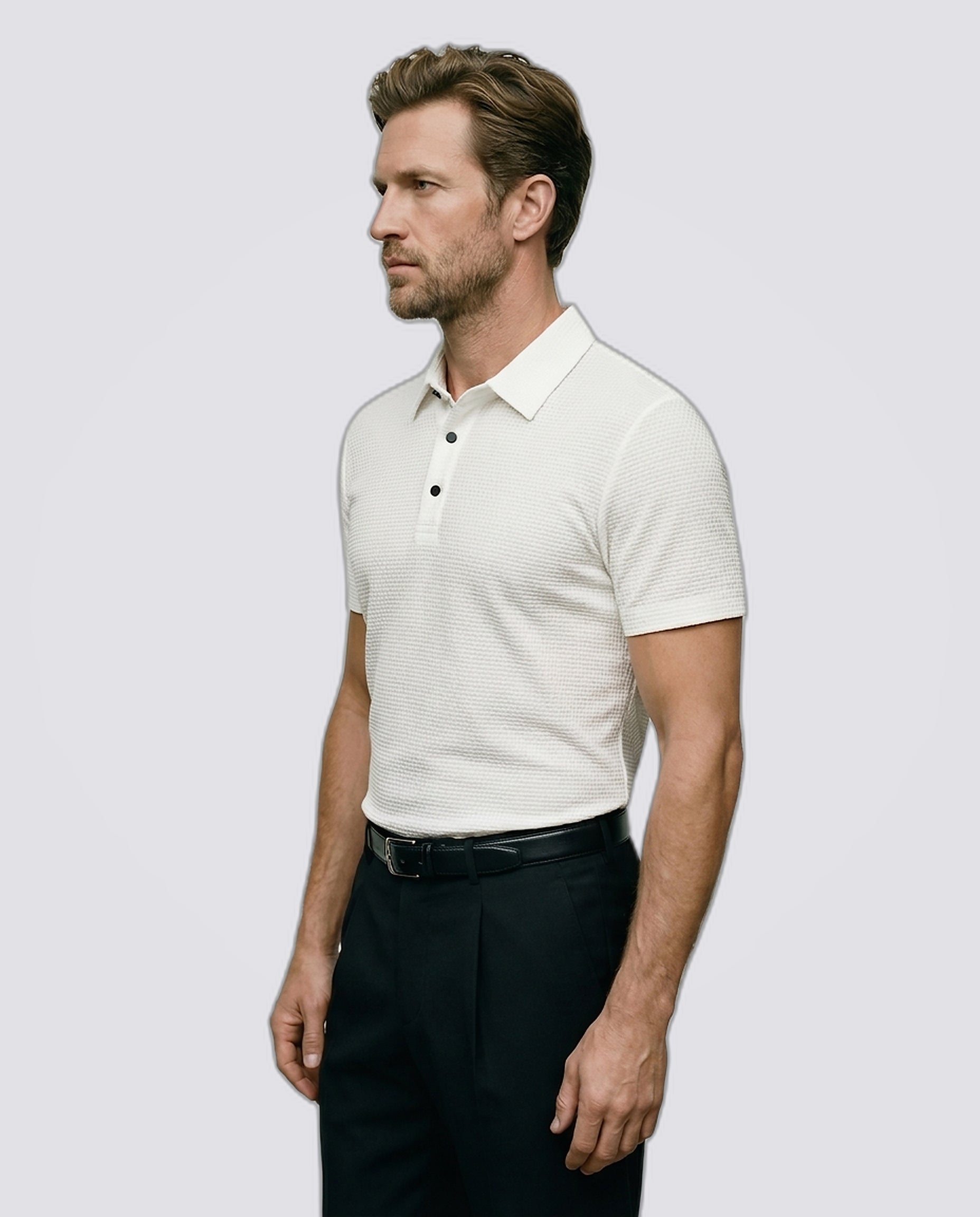 Polo de tela helada