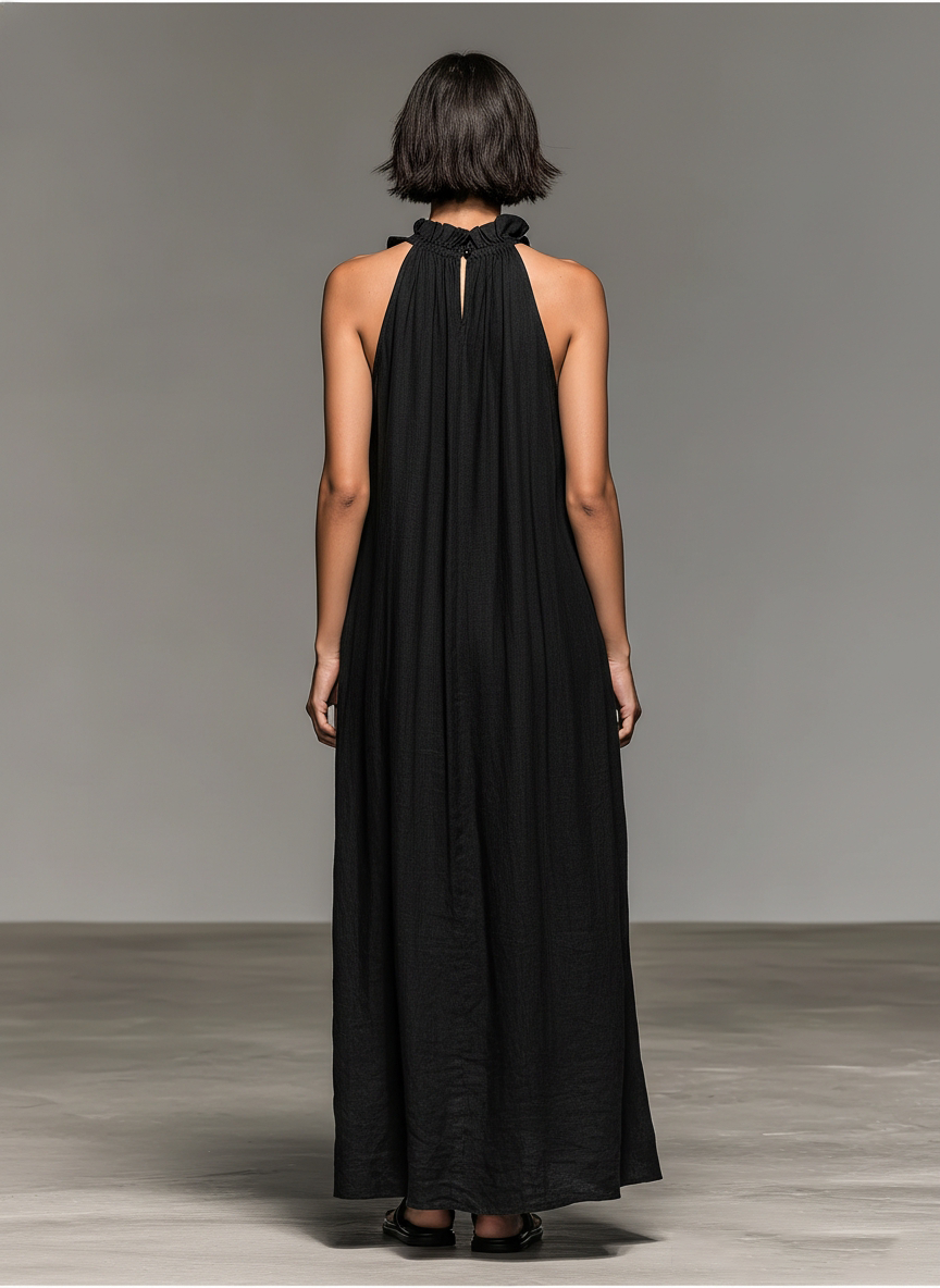 Renata | Vestido Maxi con Bolsillos