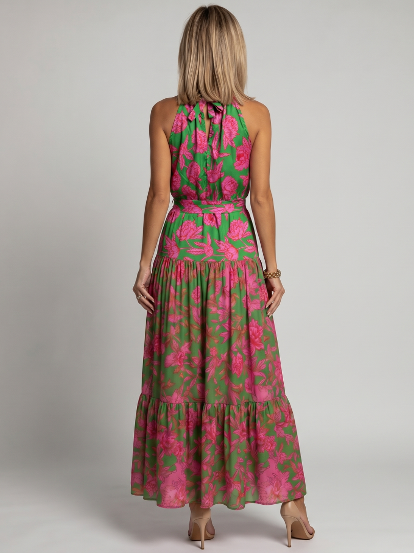 Rowen | Vestido Midi de Volantes